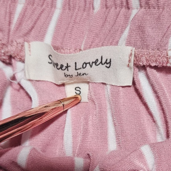 Pink Striped Maxi Skirt - Picture 4 of 4